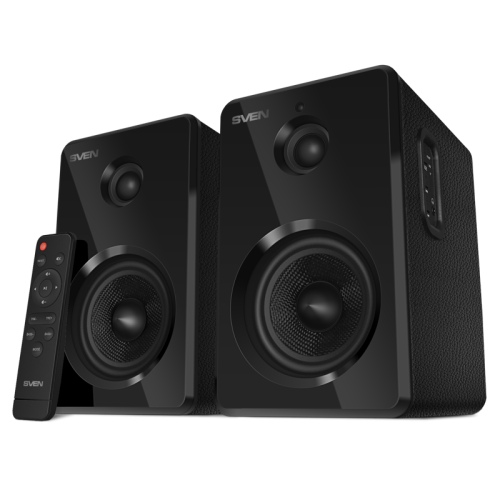 АС 2.0 SVEN SPS-730, черный (50 Вт, Bluetooth, пульт, USB, microSD)