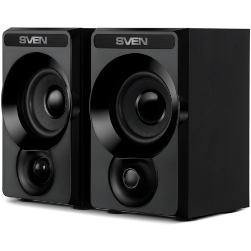 SVEN SPS-535, чёрный, акустическая система 2.0, USB, мощность 2x3 Вт(RMS)
