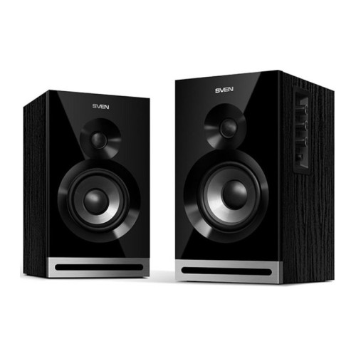 SVEN SPS-705, чёрный, акустическая система 2.0, мощность 2x20 Вт(RMS), щелевой фазоинвертор, Bluetooth SVEN SPS-705, чёрный, акустическая система 2.0, мощность 2x20 Вт(RMS), щелевой фазоинвертор, Bluetooth