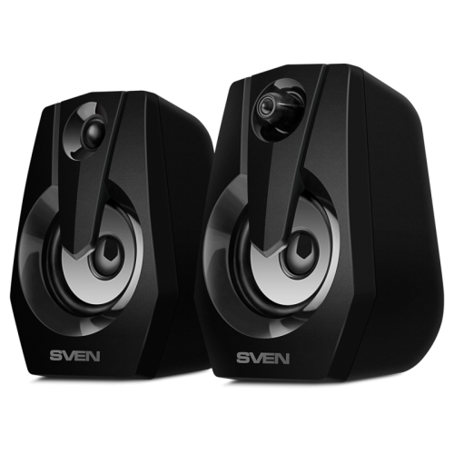 Колонки АС SVEN 370, черный (6 Вт, питание USB, подсветка)