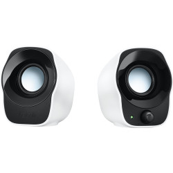 Колонки/ Speaker  System 2.0 Logitech Z120, Stereo, 2*1.2Вт, 3.5 mm input  Black&White, BOX