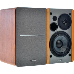Акустическая система/ Колонки EDIFIER R1280T Коричневый 21Вт+21Вт. Частотная характеристика: 75 Гц- 18кГц. Входы: RCA. В комплекте: пульт ДУ, колоночный кабель, кабель 2RCA-2RCA, кабель 3.5 мм - 2RCA