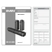 Саундбар мини SVEN SB-G1450, черный (10 Вт, питание USB, Bluetooth, подсветка)