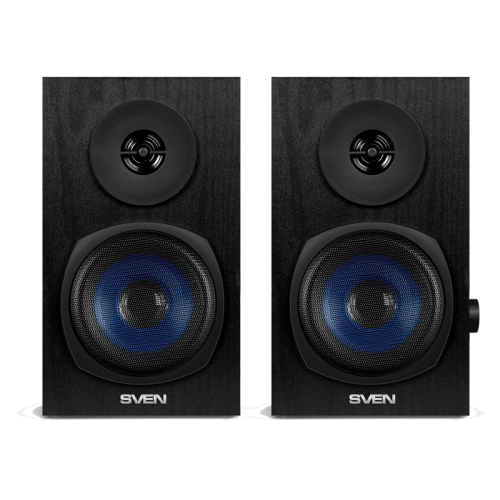 SVEN SPS-576, черный, акустическая система 2.0 (8 Вт, питание USB, Bluetooth)