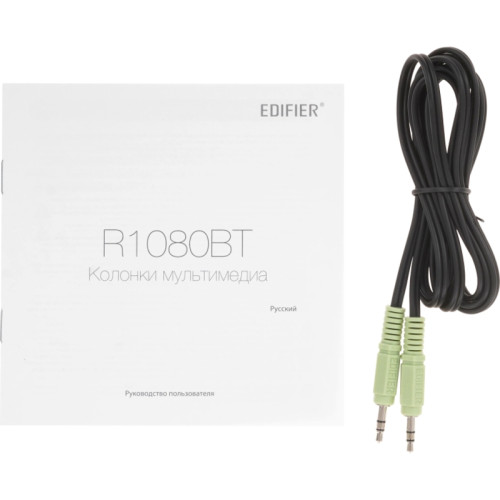 Акустическая система/ Колонки EDIFIER R1080BT Чёрный 24 Вт. Частотная характеристика: 67 Гц-20кГц. Bluetooth 5.0 Акустическая система/ Колонки EDIFIER R1080BT Чёрный 24 Вт. Частотная характеристика: 67 Гц-20кГц. Bluetooth 5.0