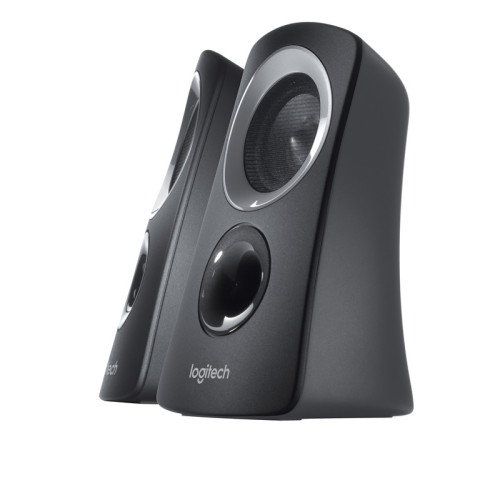 Колонки/ Speaker System 2.1 Logitech Z-313, 2*5+15W, 48-20000Hz, line in/out , Wired Control Pod, Black