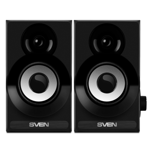 SVEN SPS-517, чёрный, акустическая система 2.0, USB, мощность 2x3 Вт(RMS)