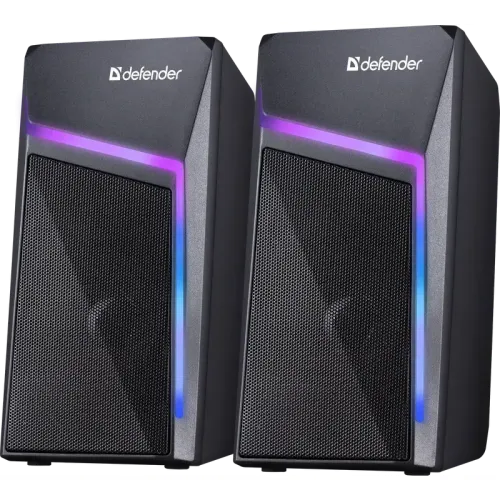Defender Акустическая 2.0 система Stellar 6Вт, подсветка, питание от USB