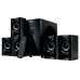 АС SVEN HT-201, черный, акустическая система 5.1 (80 Вт, Bluetooth, пульт, дисплей, FM, USB, SD)
