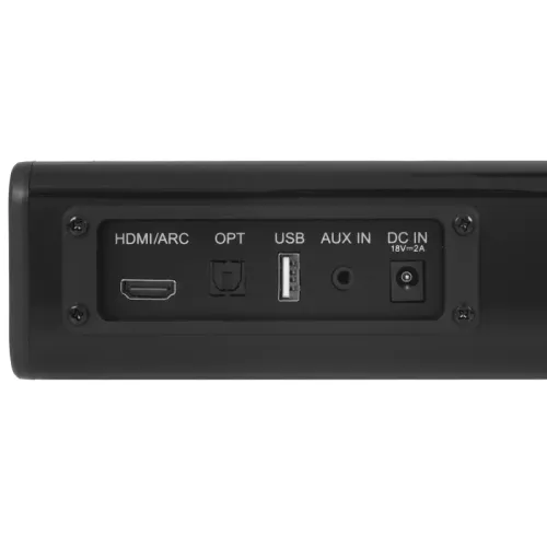 Саундбар SVEN SB-2040A, черный (40 Вт, Bluetooth, HDMI, ПДУ, Optical, USB, дисплей)