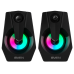 Колонки АС SVEN 370, черный (6 Вт, питание USB, подсветка)