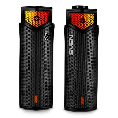 Саундбар мини SVEN SB-G1450, черный (10 Вт, питание USB, Bluetooth, подсветка)