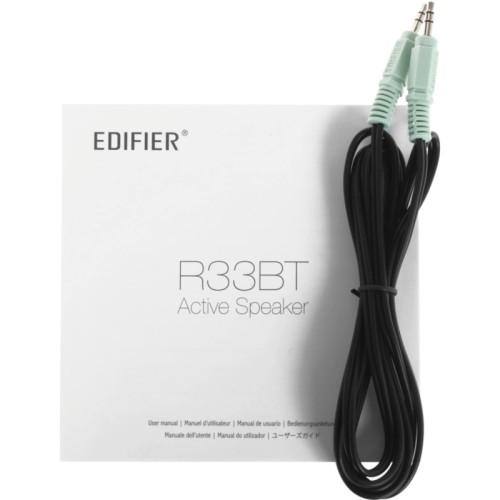 Акустическая система/ Колонки EDIFIER R33BT Чёрный 10 Вт. Bluetooth 5.0, 3.5мм аудио кабель