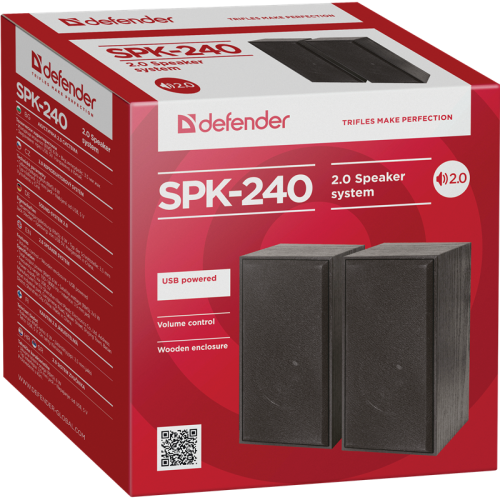 Defender Акустическая 2.0 система SPK 240 6 Вт, питание от USB