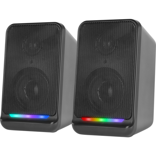 Defender Акустическая 2.0 система SPK 120 6 Вт, подсветка,питание от USB Defender Акустическая 2.0 система SPK 120 6 Вт, подсветка,питание от USB