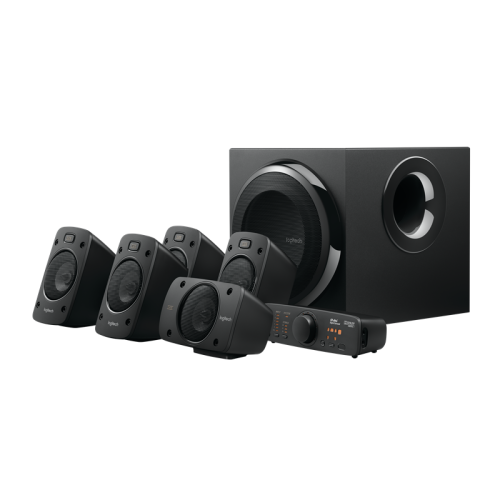 Колонки/ Speaker System 5.1 Logitech Z-906,  500 Вт,Surround Sound, Пульт ДУ, Black