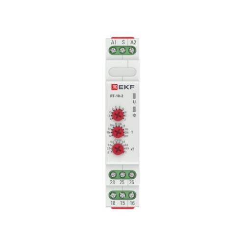 Реле времени/ Реле времени (10 устанавливающихся функций) RT-10 12-240В PROxima