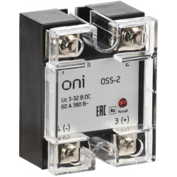 Реле твердотельное/ Реле твердотельное OSS-2 60А 380В AC 3-32В DC