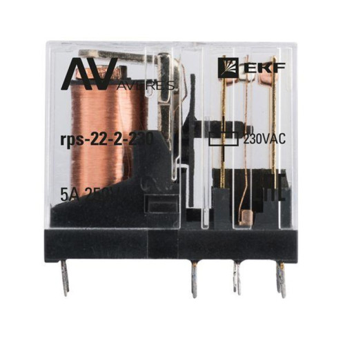 Реле/ Реле РП slim 22/2 5A 230В AC AVERES