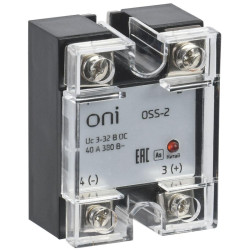 Реле твердотельное/ Реле твердотельное OSS-2 40А 380В AC 3-32В DC