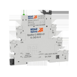 Модуль релейный/ Модуль релейный OptiRel G RM38-51-24D-6-V-CO