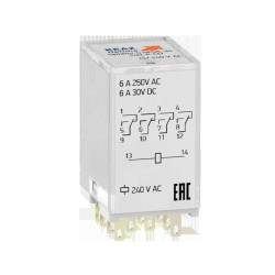 Реле промежуточное/ Реле промежуточное OptiRel G RP55-34-24D-6-CO-S/TI