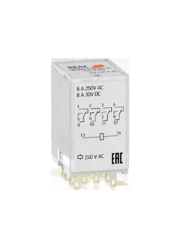 Реле промежуточное/ Реле промежуточное OptiRel G RP55-34-24D-6-CO-S/TI