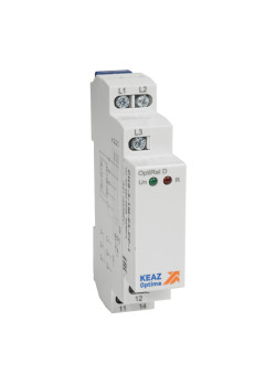 Реле контроля фаз/ Реле контроля фаз OptiRel D PHS-3-1M-03-PP-1 чередования обрыва фаз трехфазный 1СО