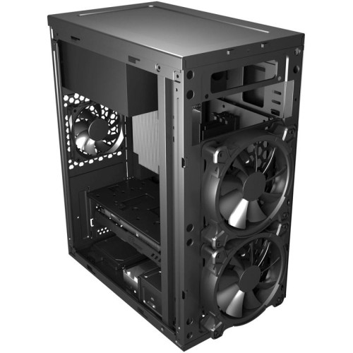 Корпус Digma DCC-MN306 черный без БП mATX 1x80mm 1x92mm 2x120mm 2xUSB2.0 1xUSB3.0 audio