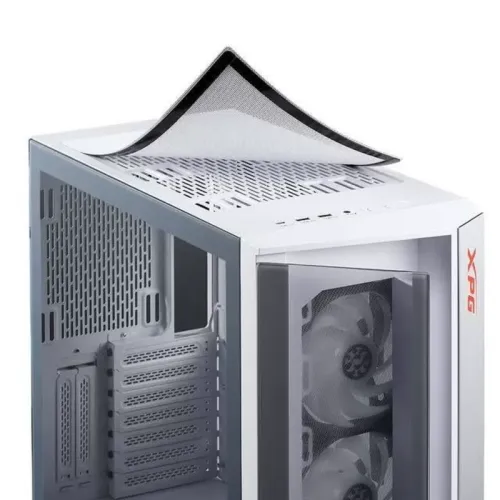 Корпус XPG CRUISER WHITE [CRUISERST-WHCWW] (Midi-Tower, белый, TG, 120mm ARGB fan*3)