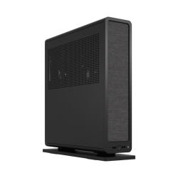 Корпус без блока питания/ Case Fractal Design Ridge, 2x140mm, 2xUSB-A 3.2 + 1xUSB 3.2 Type-C, SFX PSU Support, mITX Black