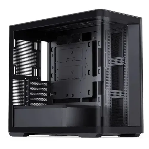 Корпус без блока питания/ Корпус JONSBO D300 Black MATX без БП, боковая панель из закаленного стекла, mini-ITX, micro-ATX, черный