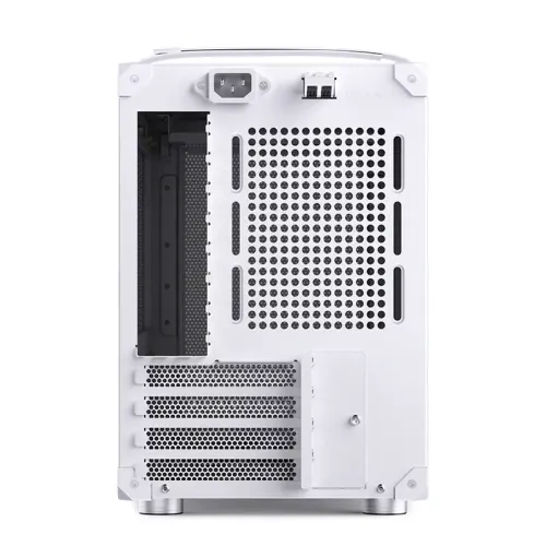Корпус без блока питания/ Case JONSBO C6 MAX Handle, Mini-Tower, TG, no fan, 1xUSB-A 3.0 + 1xUSB-C 3.1, mATX, mITX White