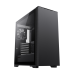 Компьютерный корпус E-ATX, без блока питания/ Gamemax Quest E-ATX case, black, w/o psu, w/1xUSB3.0+2xUSB2.0+1xTYpe-C Gen2, Combo Audio, w/1x12cm Black Fan (FN-12WFBK)