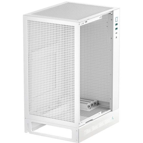 Корпус Deepcool CH170 DIGITAL белый mATX 1x120mm 1xUSB2.0 1xUSB3.0 audio bott PSU [R-CH170-WHNPI0D-G-1]