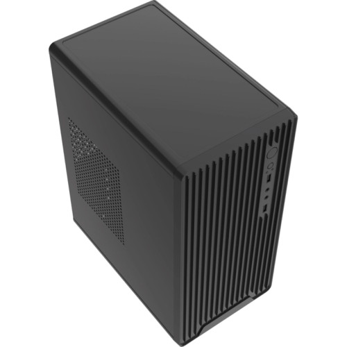 Корпус Accord ACC-M258-02B черный без БП mATX 1x80mm 2xUSB2.0 audio