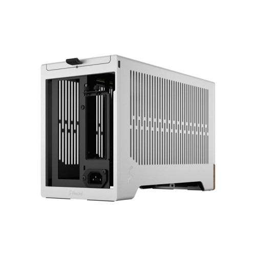 Корпус без блока питания/ Case Fractal Design Terra, Mini-Tower, no fans, 1xUSB-A 3.0 + 1xUSB 3.2 Type-C, SFX PSU Support, mITX Silver