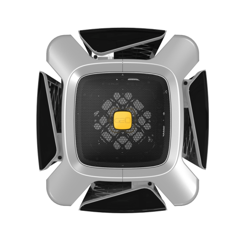 Корпус ПК без блока питания/ Case Geometric Future Model 2 The Ark, Midi-Tower, TG, no fans, 3xUSB-A 3.0, 1xUSB 3.2 Type-C, mATX, mITX Gray