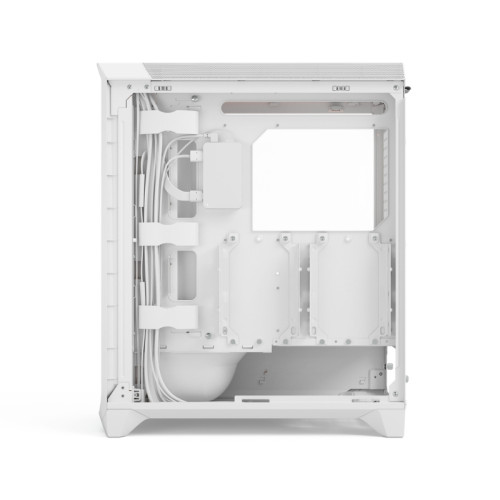 Корпус ПК без блока питания/ Case Fractal Design Meshify 3 Ambience Pro RGB TG Light Tint, Full-Tower, 3x140mm ARGB, 2xUSB-A 3.2 + 1xUSB 3.2 Type-C, E-ATX, ATX, mATX, mITX, White