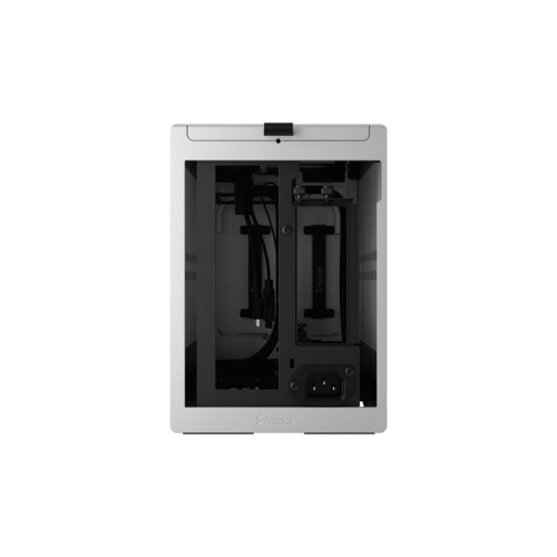 Корпус без блока питания/ Case Fractal Design Terra, Mini-Tower, no fans, 1xUSB-A 3.0 + 1xUSB 3.2 Type-C, SFX PSU Support, mITX Silver