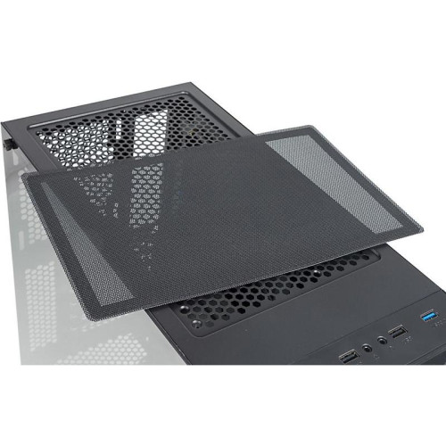 Корпус Formula F-3401 (V1) черный ATX 3x120mm 2xUSB2.0 1xUSB3.0 audio bott PSU [F-3401 V1]