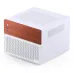 Корпус без блока питания/ Case JONSBO N4, Mini-Tower, 1x120mm, 1xUSB-A 3.0 + 1xUSB-C 3.2, SFX PSU Support, mATX, mITX White