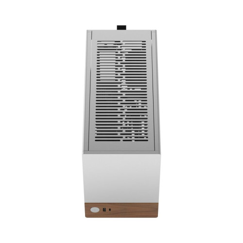 Корпус без блока питания/ Case Fractal Design Terra, Mini-Tower, no fans, 1xUSB-A 3.0 + 1xUSB 3.2 Type-C, SFX PSU Support, mITX Silver
