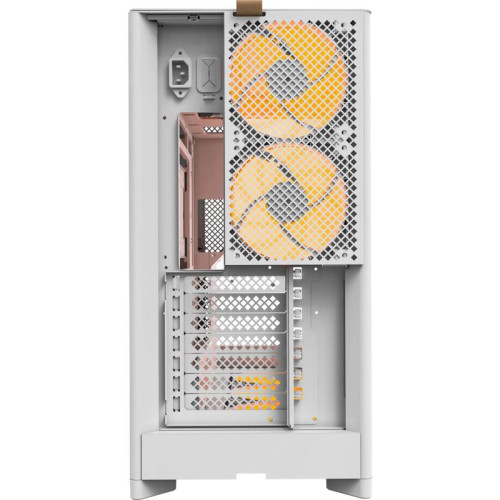 Корпус Montech HS02 PRO белый без БП ATX 4x140mm 2xUSB3.0 audio bott PSU