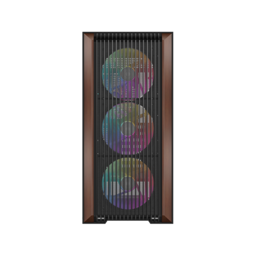 Корпус ПК без блока питания/ Case SAMA Z60 Black, Midi-Tower, TG, 4x140mm ARGB, 2xUSB 3.0 + 1xUSB 3.1 Type-C, E-ATX, ATX, mATX, mITX Black