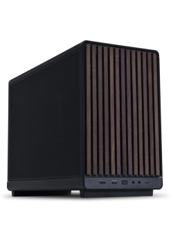 Корпус Lian-Li A3 Wood черный mATX 10x120mm 2x140mm 2xUSB3.0 1xUSB3.1 audio bott PSU [G99.A3X-WD.R0]
