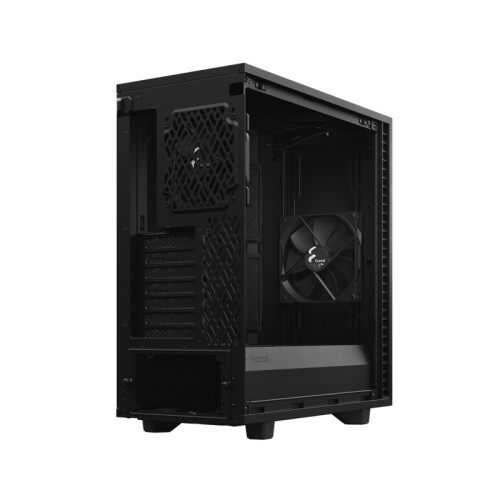 Корпус ПК без блока питания/ Case Fractal Design Define 7 Compact Solid, Midi-Tower, 1x120mm + 1x140mm, 2xUSB-A 2.0 + 2xUSB-A 3.0 + 1xUSB 3.2 Type-C ATX, mATX, mITX Black Корпус ПК без блока питания/ Case Fractal Design Define 7 Compact Solid, Midi-Tower, 1x120mm + 1x140mm, 2xUSB-A 2.0 + 2xUSB-A 3.0 + 1xUSB 3.2 Type-C ATX, mATX, mITX Black
