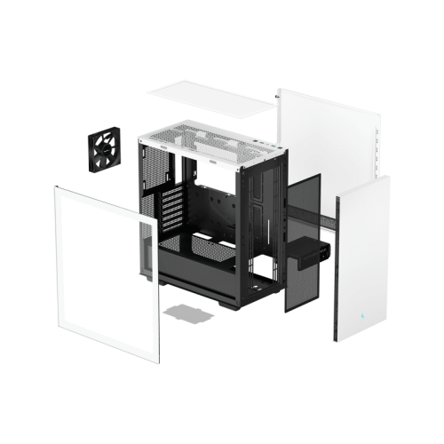 Корпус ПК без блока питания/ Deepcool Case CH510 White