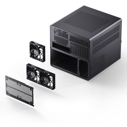 Корпус без блока питания/ Jonsbo N5 black, Mini-Tower, 3x120mm, ATX, E-ATX, mATX, mITX, XL-ATX, 1xUSB3.2 Gen2 Type-C, 1xUSB3.0, 1xAUDIO, Wood panel Корпус без блока питания/ Jonsbo N5 black, Mini-Tower, 3x120mm, ATX, E-ATX, mATX, mITX, XL-ATX, 1xUSB3.2 Gen2 Type-C, 1xUSB3.0, 1xAUDIO, Wood panel