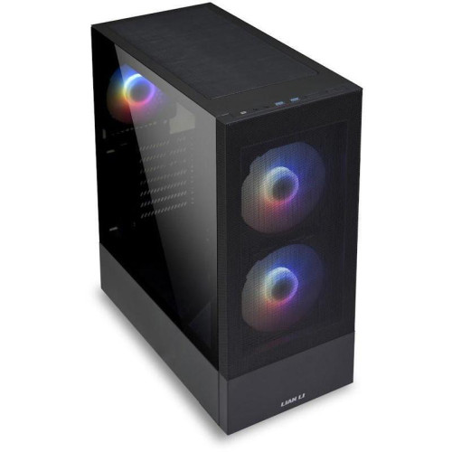 Корпус Lian-Li Lancool 205 Mesh черный ATX 2x120mm 2x140mm 2xUSB3.0 audio bott PSU [G99.OE764CX.00]